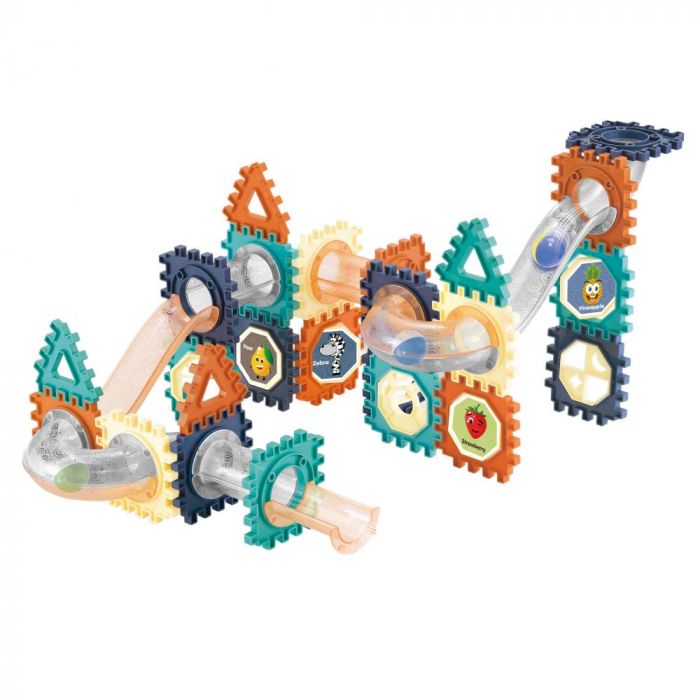 Дитяча іграшка конструктор лабіринт 66 деталей Maya Toys 8900