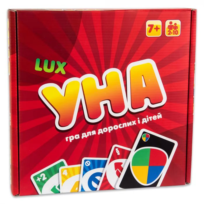 Дитяча іграшка настільна гра 30517 УНА Lux  українською мовою
