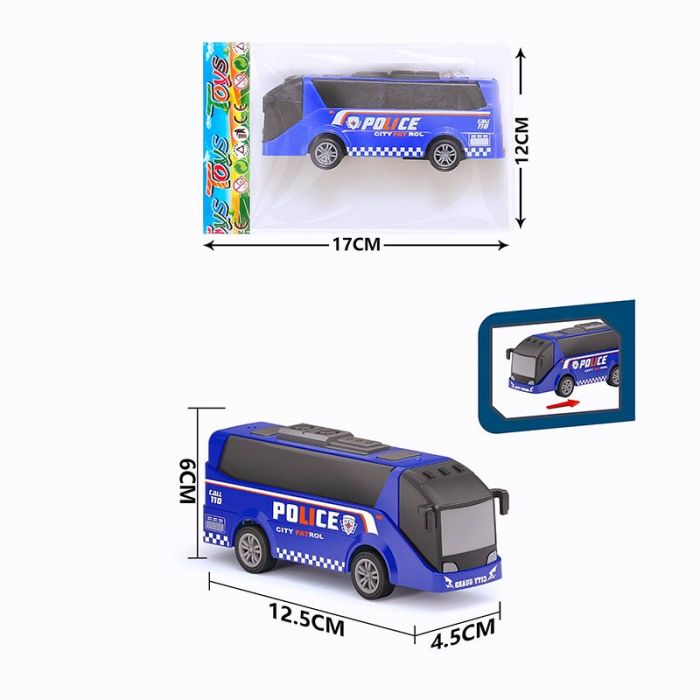 Дитяча іграшка машинка автобус 12.5 см BQ600-9A