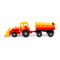 Дитяча іграшка трактор бульдозер з причепом і ковшем (№2) 35363 Polesie tractor toy два кольори