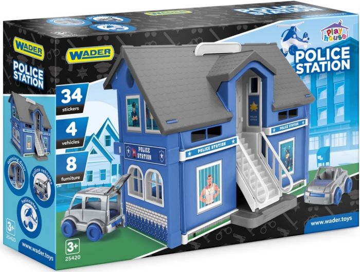 Дитяча іграшка будинок - відділення поліції Play house 25420 Wader