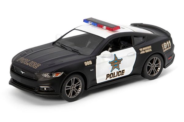 Дитяча іграшка поліцейський автомобіль Ford Mustang GT (Police) KT 5386 WP маштаб 1:38 , метало - пл