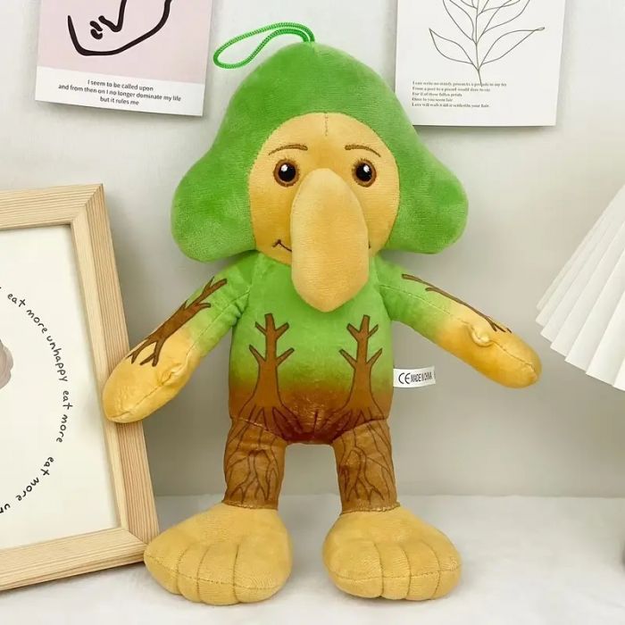 М'яка іграшка Брр Брр Патапім мавпа дерево з хоботком 30 см серія італійські меми (Brr Brr Patapim Brainrot memes) 3437