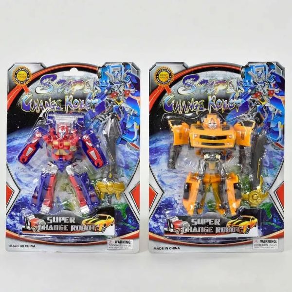 Дитяча іграшка трансформер 1-21, 2види,на планшетці 21*29,5см