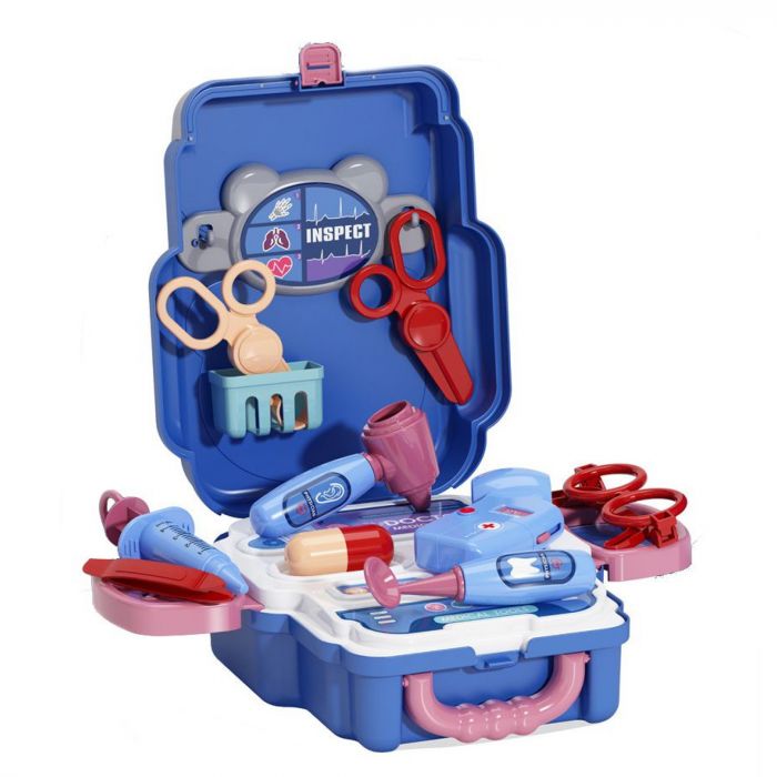 Дитяча іграшка набір лікаря у валізі , 17 деталей 688-101A