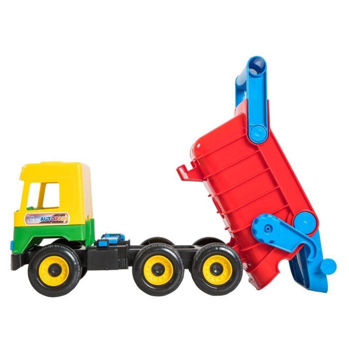Дитяча іграшка машинка самоскид Middle truck 38x25x20 cm 39222 Тигрес ( ВІДЕО В ОПИСІ)