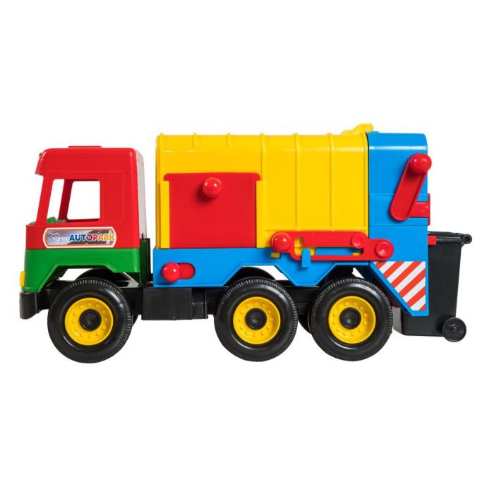 Дитяча іграшка машинка сміттєвоз Middle truck 39224 Тигрес ( відео в описі)