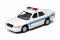 Дитяча іграшка поліцейський автомобіль  Ford Crown Victoria Police (White) KT 5342 W метало - пластиковий корпус, відчиняються двері