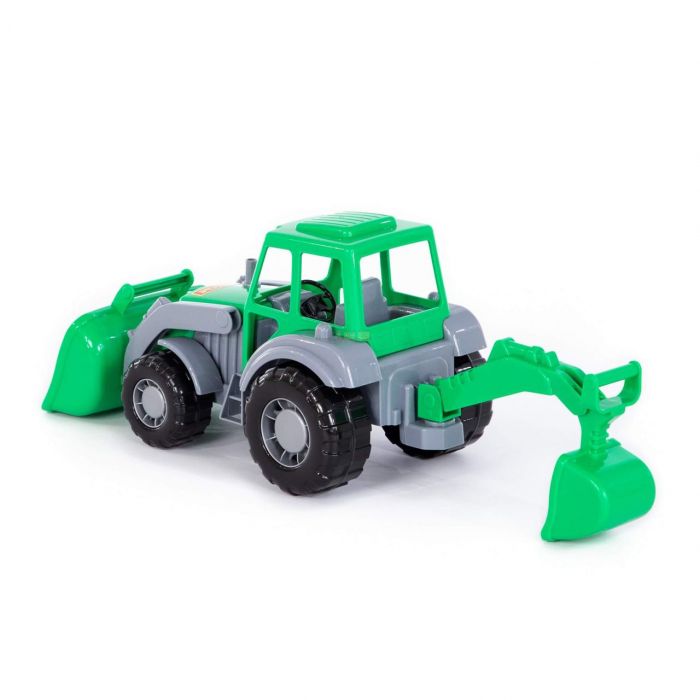 Дитяча іграшка трактор екскаватор з ковшами 35394