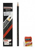 Олівець ч/г Nataraj Drawing (2H) загост, ПОШТУЧНО 201203001