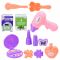 Дитяча іграшка набір стиліста 9222/9224 трюмо, фен, аксесуари, іграшкова косметика, мікс 2 кольори