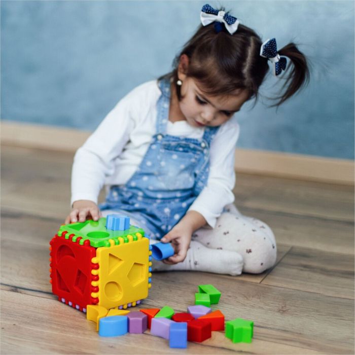 Дитяча іграшка розвиваюча куб - сортер Educational cube 24 елемента 39781 Тигрес