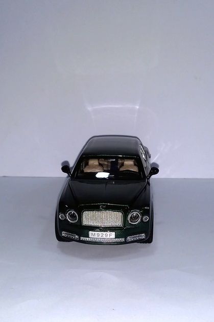 Дитяча іграшка автомобіль Bentley зеленого кольору (7694 АВТОПРОМ, відео в описі) метало - пластиковий корпус, відчиняються двері, світлові та звукові ефекти
