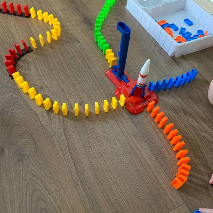 Настільна гра ефект доміно 2016A-1-2 Toy Puzzle