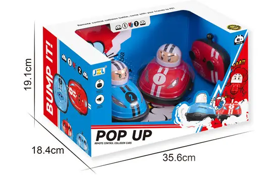 Дитяча іграшка гра бої на радіокерованих машинках Bumper Car набір 2 шт, 0355-1 JZL