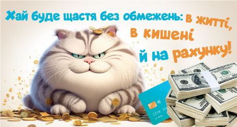 Конверт подарунковий для грошей вітальний 0143