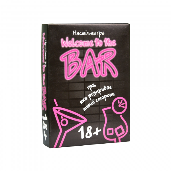 Настільна гра карткова розважальна Welcome to the BAR ( Вік 18+) 30353 