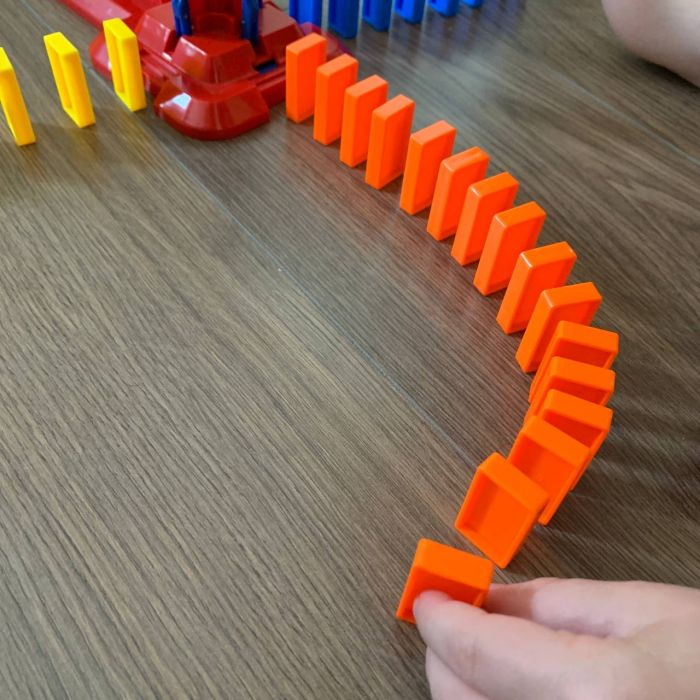 Настільна гра ефект доміно 2016A-1-2 Toy Puzzle