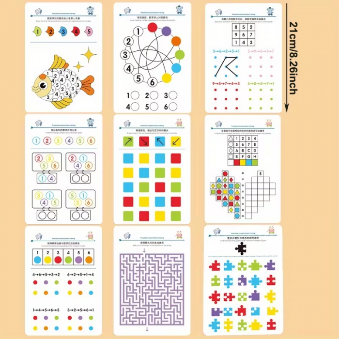 Набір №7 головоломка та антистрес для тренування зорово-моторної координації та уваги (4593) відео в описі