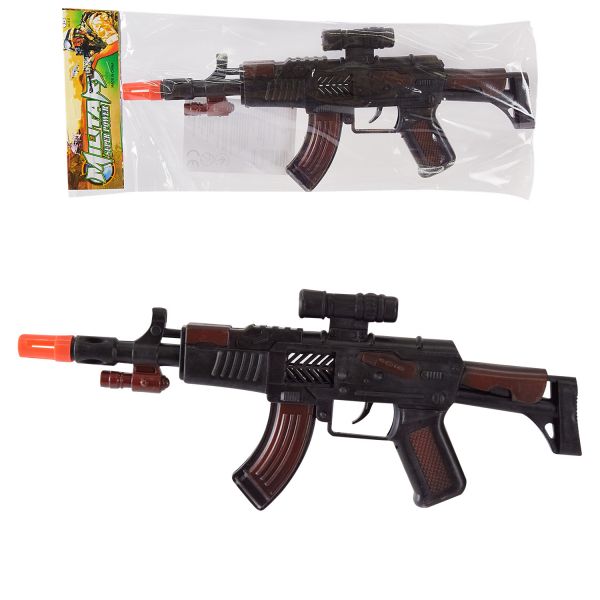 Дитяча іграшка (зброя) автомат трещітка пластиковий (M30-3,3957) в пакеті 32,5*13*3см