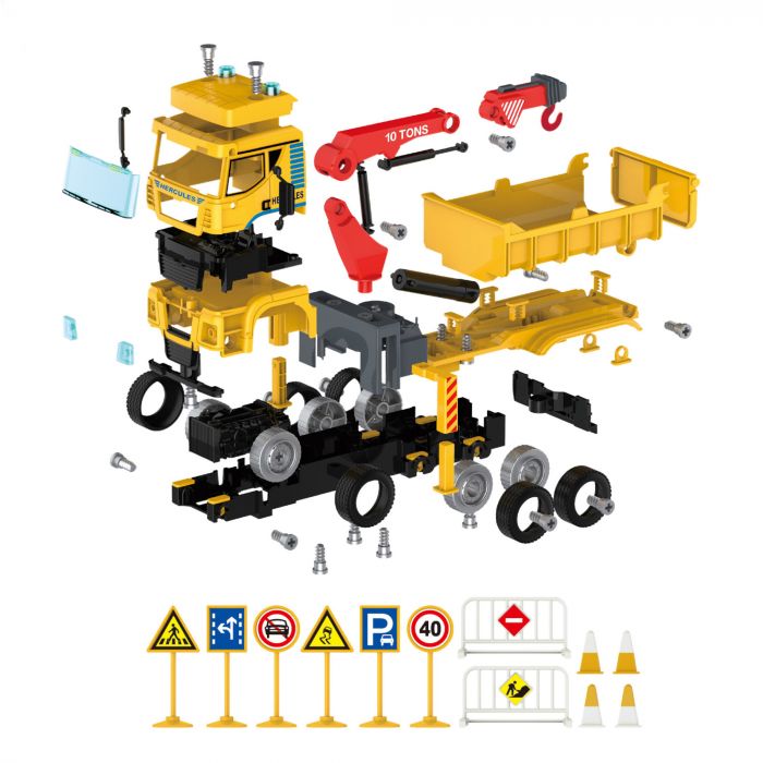 Дитяча іграшка машинка конструктор 104 деталі 3203-3 TONGYANG®