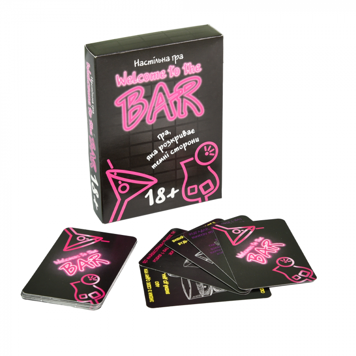 Настільна гра карткова розважальна Welcome to the BAR ( Вік 18+) 30353 