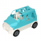 Дитяча іграшка машинка сортер 6 елементів (бірюзовий) Smart Wheels 40062 Тигрес, відео в описі 