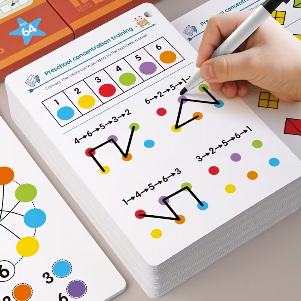 НейроГра №7-А5 для розвитку дитини, тренування лівої та правої півкуль головного мозку, картки 32шт вправи 64шт (4593) відео в описі