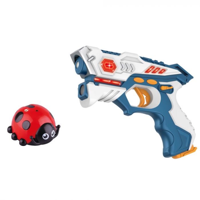 Дитячаі іграшка гра лазерний бій Laser Guns CSTAG пістолет бластер інфрачервоний та жук BB8823B CANHUI