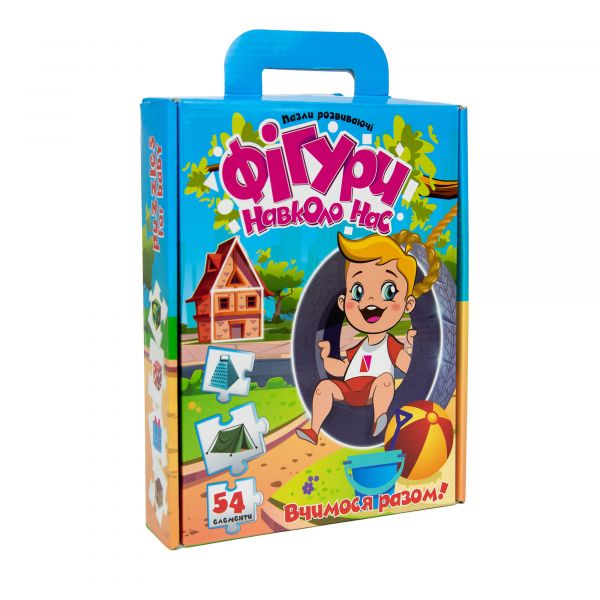 Дитяча гра пазли 30911 фігури навколо нас 54 елементи