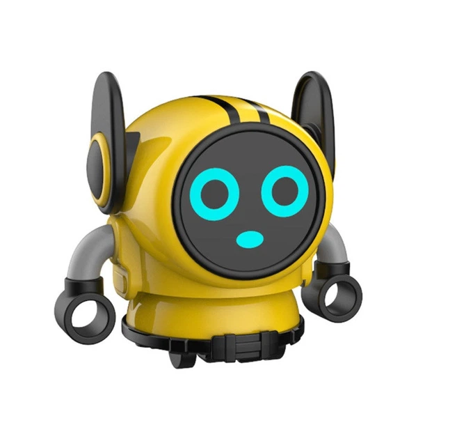 Дитяча іграшка робот дзига гіроробот жовтий фрикційний BB03-01B GYRO FORCE™
