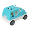 Дитяча іграшка машинка сортер 6 елементів (бірюзовий) Smart Wheels 40062 Тигрес, відео в описі 