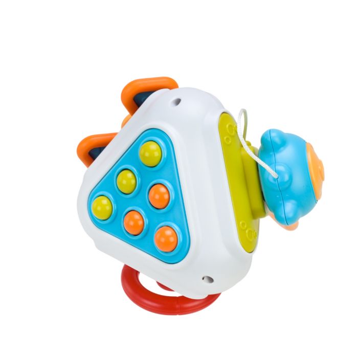 Дитяча іграшка для малюка брязкальце тактильне серія сонячний зайчик PL-724-78 рухомі частини