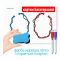 Великий набір 30шт картки - вправи для розвитку дитини (1,2,3-А5) тренування лівої та правої півкуль головного мозку, головоломка, антистрес