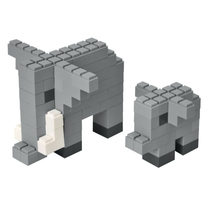 Дитяча іграшка конструктор брікс, сюжет тварини, 600 середніх деталей 40015 Тигрес