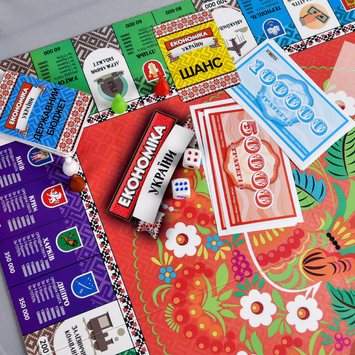 Настільна гра (Вік 8+) Економіка України (31029 Strateg ) монополія (відео в описі)