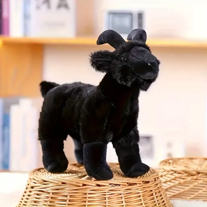 М'яка іграшка козеня чорне 15 см (3732)