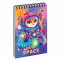 Зошит блокнот для записів YES А7/80 од.спіраль "Space animals" 151871