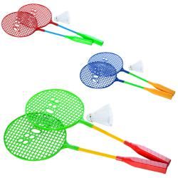 Спортивна гра бадмінтон M 6010 ракетка  2 шт , воланчик