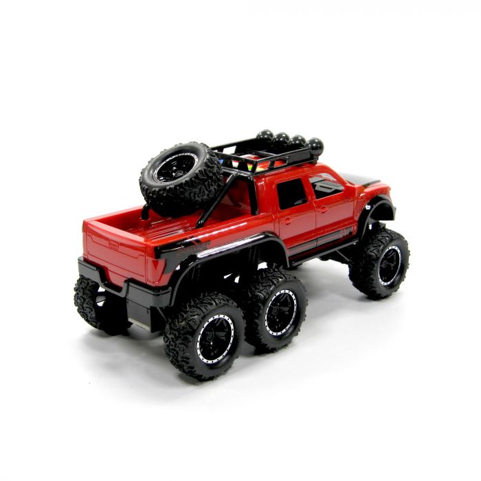 Дитяча іграшка машинка фрикційний шестиколісний джип, світло, звук WY470A WENYI