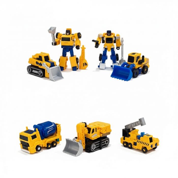 Дитяча іграшка набір машинка трансформер робот 2201 XINTAIYUAN TOYS