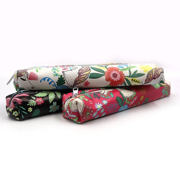 Шкільний пенал на 1-не відділення (20 х 2,5 х 3 см), серія весняний, SFS1350