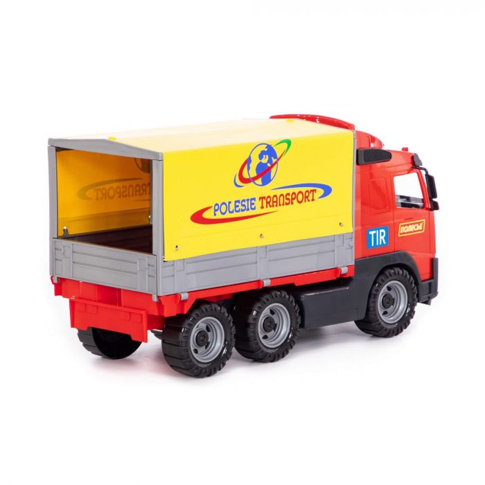 Дитяча іграшка машинка бортова тентова Volvo 8763