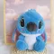 М'яка іграшка плюшева Стіч (Stitch) синій, 20 см