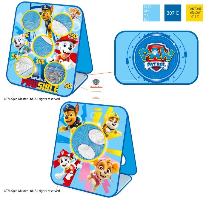 Дитяча спортивна гра кидалка в мішень арт. LM1016 Щенячий Патруль