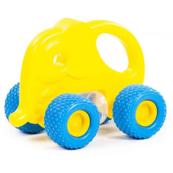 Дитяча іграшка брязкальце в ручку слоник 38241 Грипкар