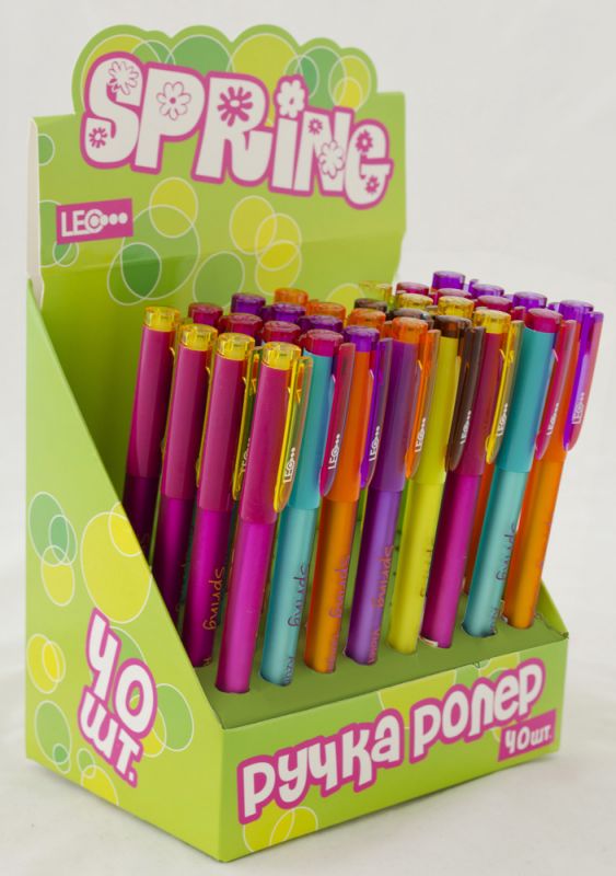 Роллер гелевый "Spring " 0,5мм, микс цветов