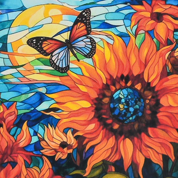 Набір для творчості алмазна картина Промінь сонця Strateg розміром 30х30 см (DEEX16284)