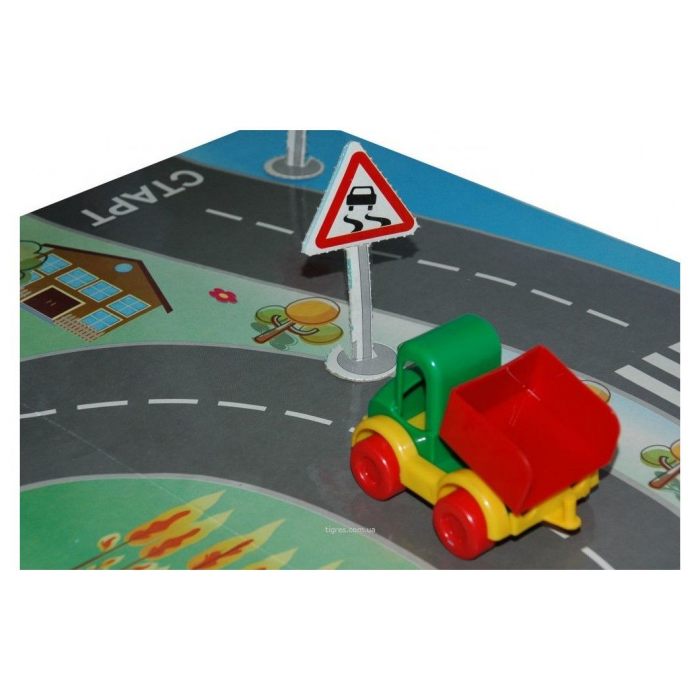 Дитяча іграшка подарунковий набір машинка kid cars набір 12 шт 39243 Тигрес