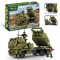 Дитяча іграшка конструктор військова техніка HIMARS, 810 деталей, IBLOCK PL-921-503 серія армія, 2 ф